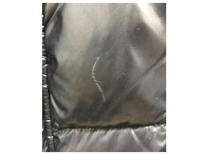 Moncler Down Jacket Black Nylon Men - view 8