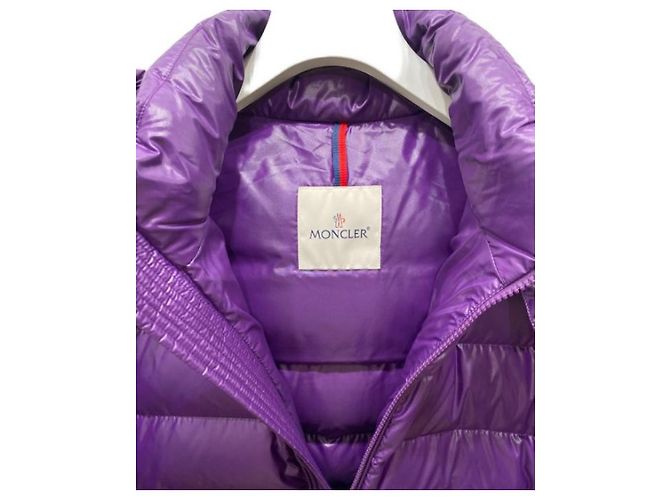 Giacca Moncler Corydale in nylon viola Porpora - vista 4