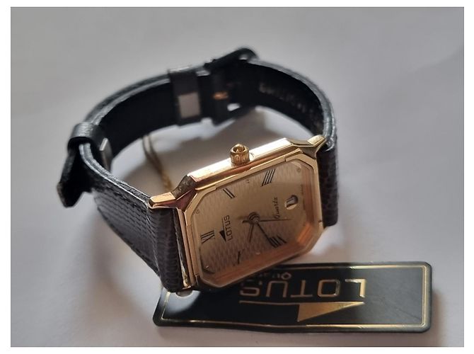 Autre Marque Relógio Lotus 4311 Quartzo Aço Amarelo - vista 11