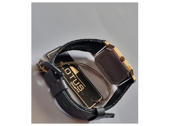 Autre Marque Relógio Lotus 4311 Quartzo Aço Amarelo - vista 13