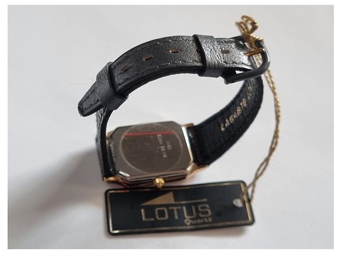 Autre Marque Relógio Lotus 4311 Quartzo Aço Amarelo - vista 14