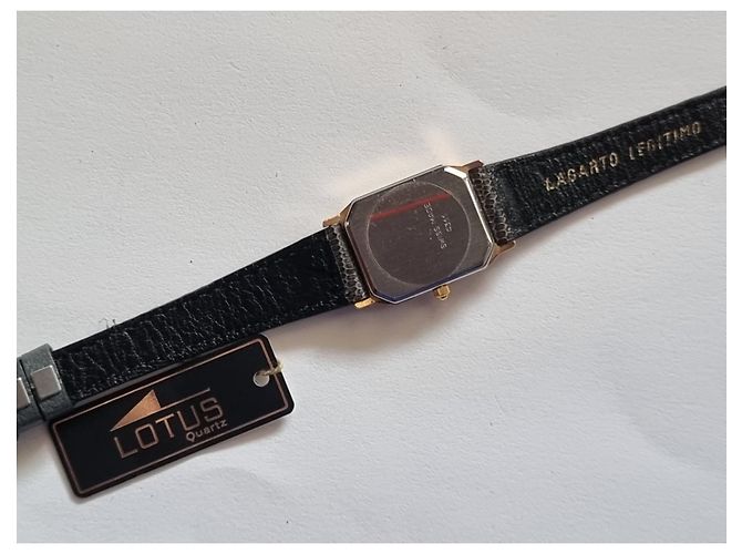 Autre Marque Relógio Lotus 4311 Quartzo Aço Amarelo - vista 17