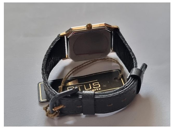 Autre Marque Relógio Lotus 4311 Quartzo Aço Amarelo - vista 5