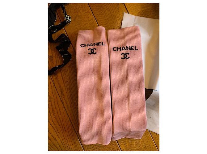 Gamaschen/Chanel rosa Viskose-Leggings Pink - Ansicht 10
