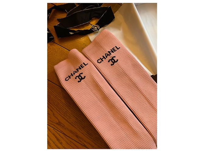 Gamaschen/Chanel rosa Viskose-Leggings Pink - Ansicht 11