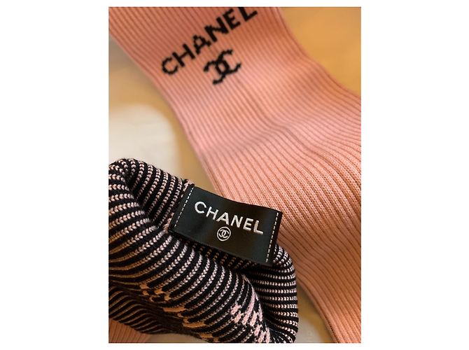 Gamaschen/Chanel rosa Viskose-Leggings Pink - Ansicht 5