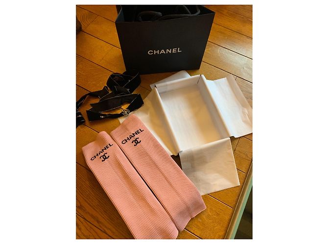 Gamaschen/Chanel rosa Viskose-Leggings Pink - Ansicht 7