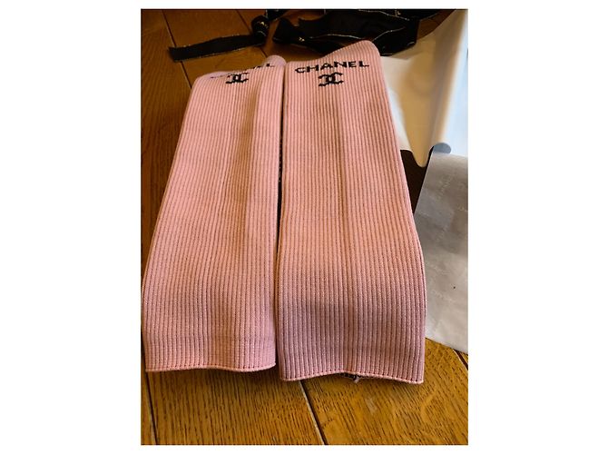 Gamaschen/Chanel rosa Viskose-Leggings Pink - Ansicht 9