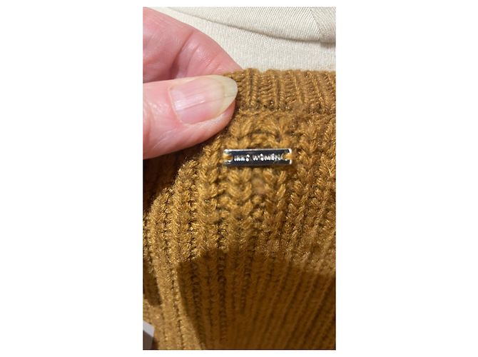 Suéter Ikks Camel de Cashmere Seda e Lã Camelo - vista 4