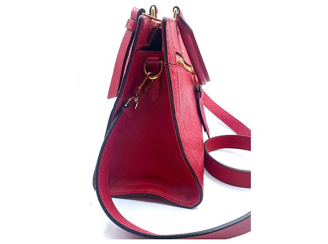 louis vuitton in pelle rossa Rosso - vista 2