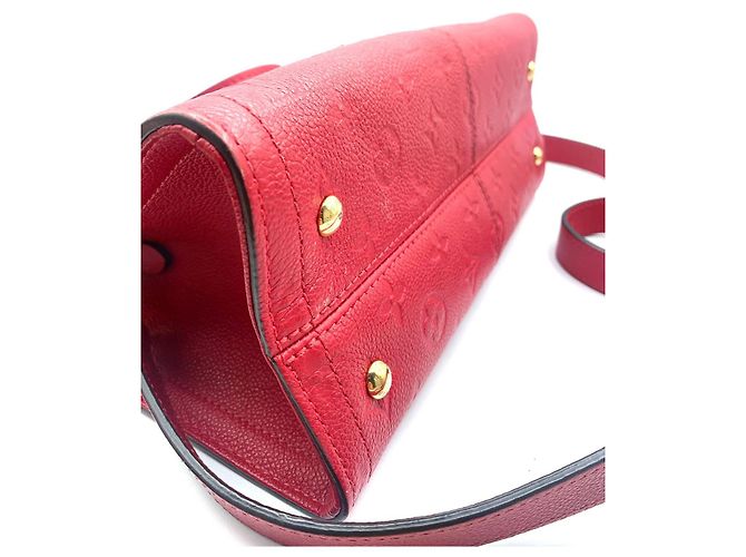 louis vuitton in pelle rossa Rosso - vista 7