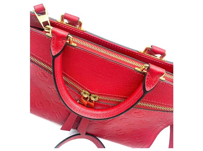 louis vuitton in pelle rossa Rosso - vista 9