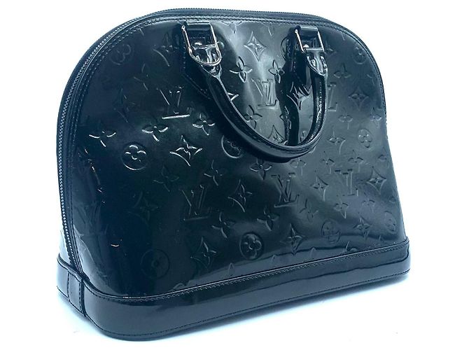 Alma vernice anima louis vuitton total black Nero - vista 2