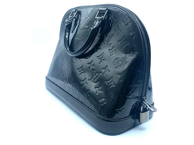 Alma vernice anima louis vuitton total black Nero - vista 6