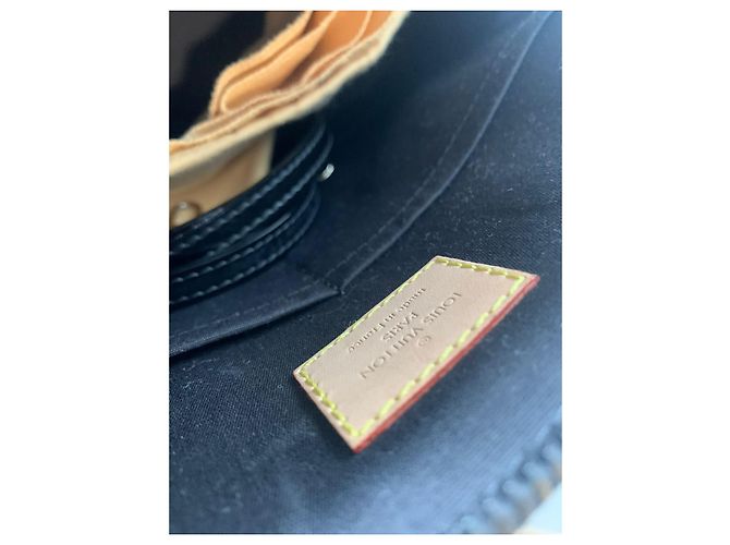 Alma vernice anima louis vuitton total black Nero - vista 8