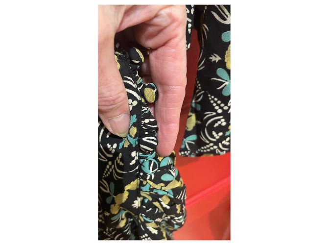 Vestido Soeur de viscose tamanho 34 Multicor - vista 6