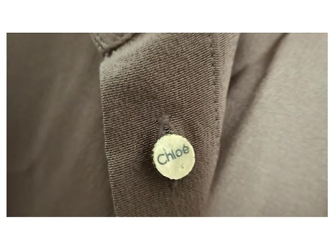 Vestido Gazelle de seda Chloé - vista 10