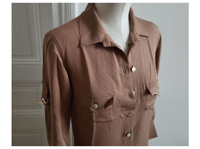 Vestido Gazelle de seda Chloé - vista 6