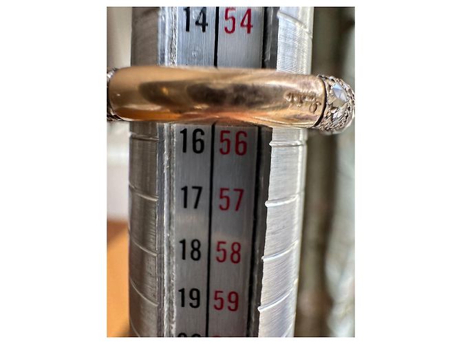 Anello Pomellato Tango in oro rosa e quarzo fumé Marrone - vista 13