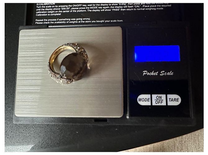 Anello Pomellato Tango in oro rosa e quarzo fumé Marrone - vista 3
