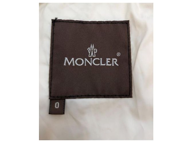 Piumino Moncler Beige - vista 6