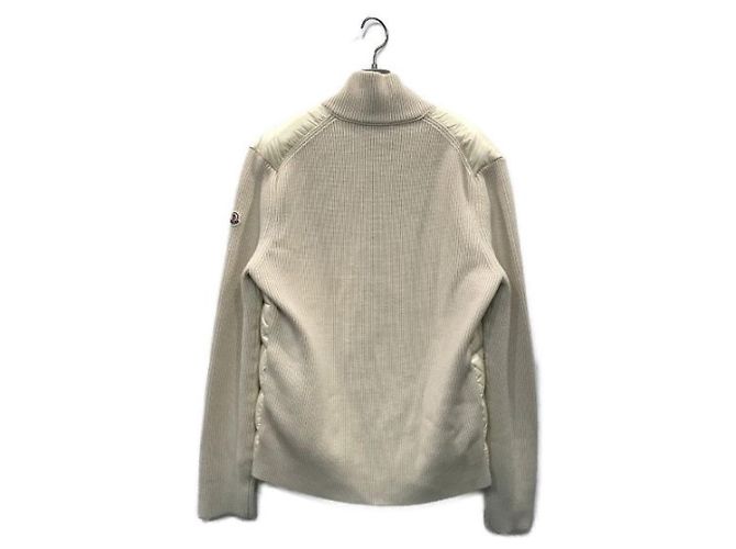 Moncler Strickjacke Beige Wolle Nylon - Ansicht 2