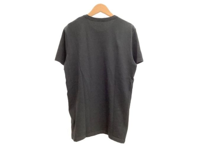 T-shirt Moncler nera in cotone Nero - vista 2