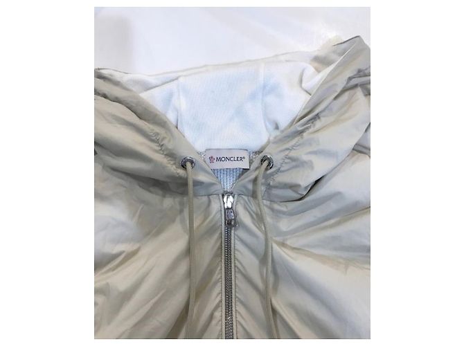 Moncler Switching Down Jacket White - view 4