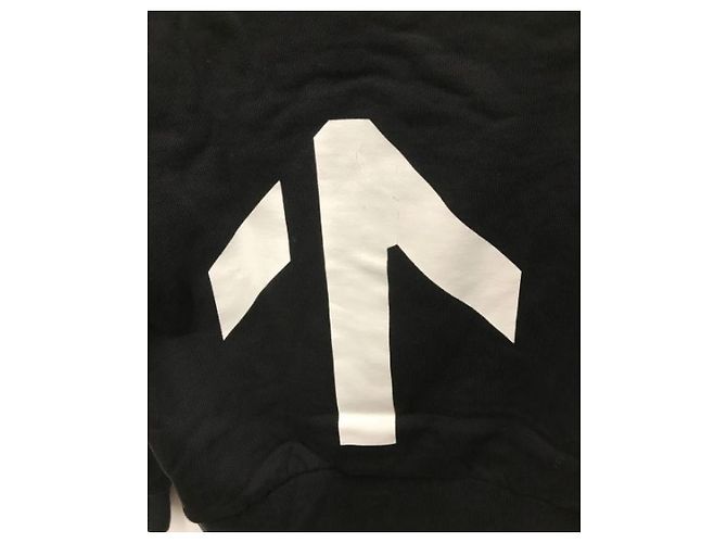 Sudadera con capucha Moncler negra de algodón Negro - vista 4