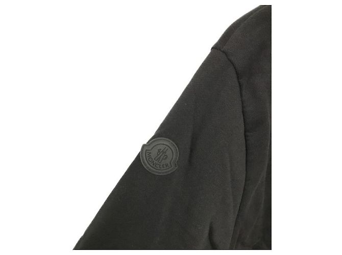 Sudadera con capucha Moncler negra de algodón Negro - vista 6