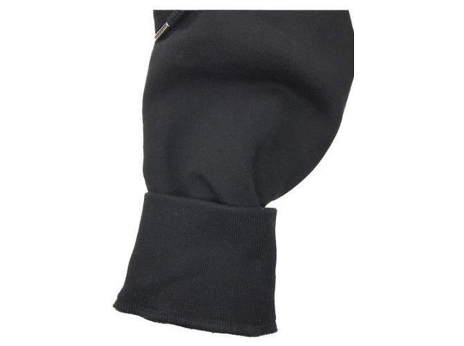 Sudadera con capucha Moncler negra de algodón Negro - vista 7