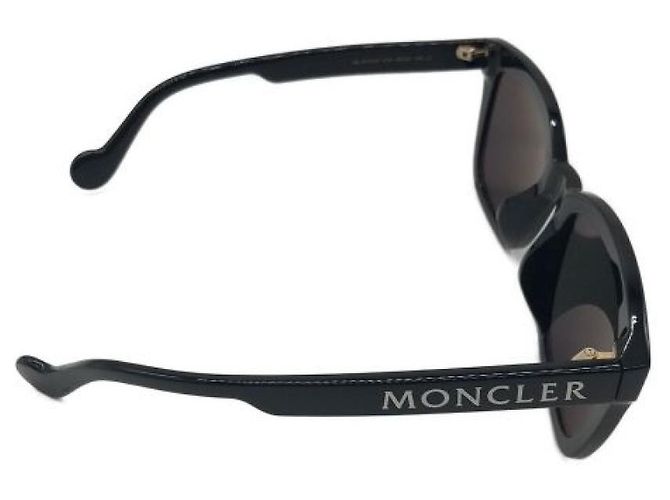 Occhiali da sole Moncler neri Nero - vista 3