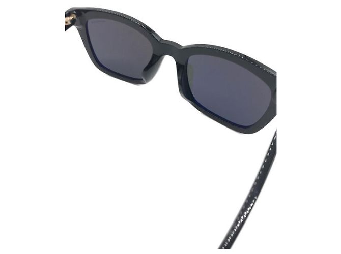 Occhiali da sole Moncler neri Nero - vista 4