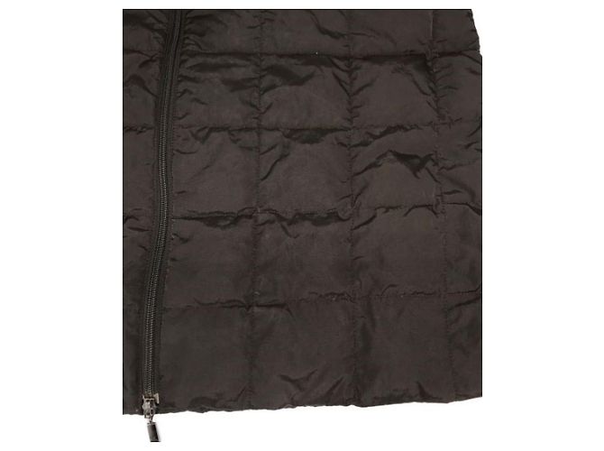 Abrigo de plumón Moncler Marrón Poliamida Castaño - vista 9