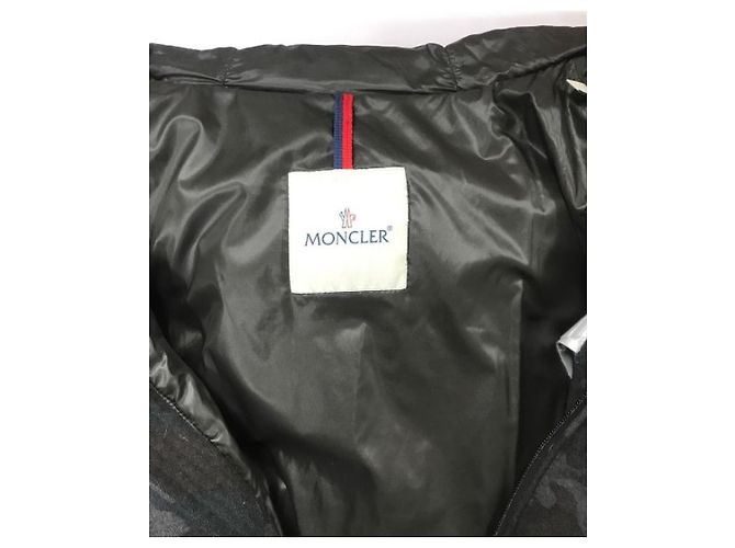 Moncler ERAULT camouflage down coat khaki - view 3