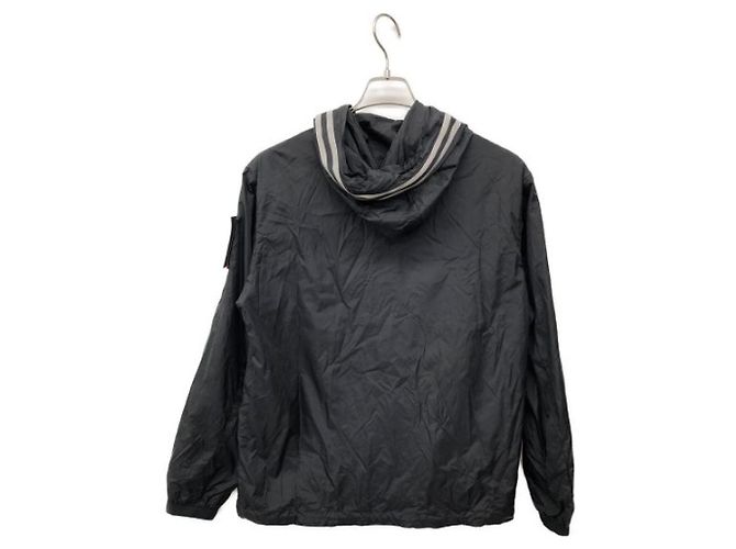 Giacca Moncler in nylon nero da uomo - vista 2
