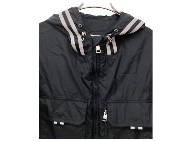 Giacca Moncler in nylon nero da uomo - vista 4