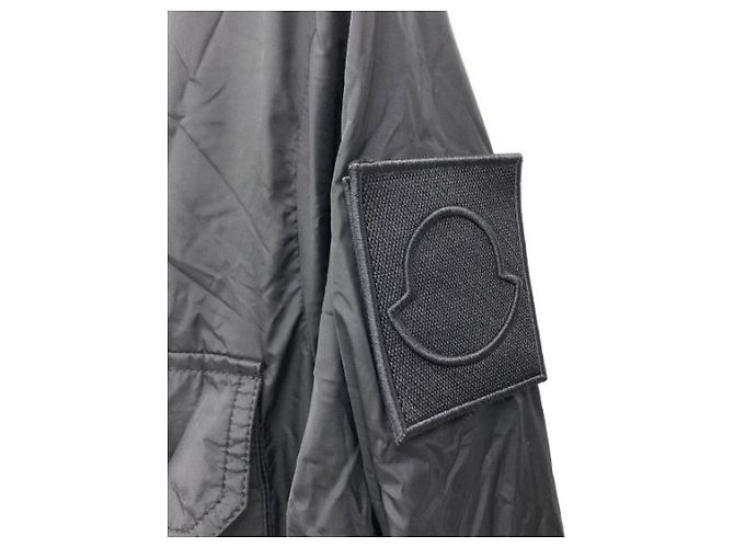 Giacca Moncler in nylon nero da uomo - vista 5