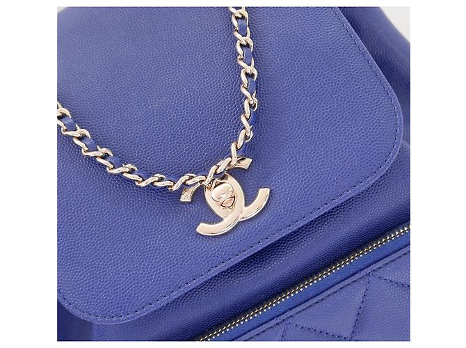 Zaino Business Affinity di Chanel Blu - vista 2