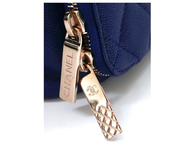 Zaino Business Affinity di Chanel Blu - vista 3