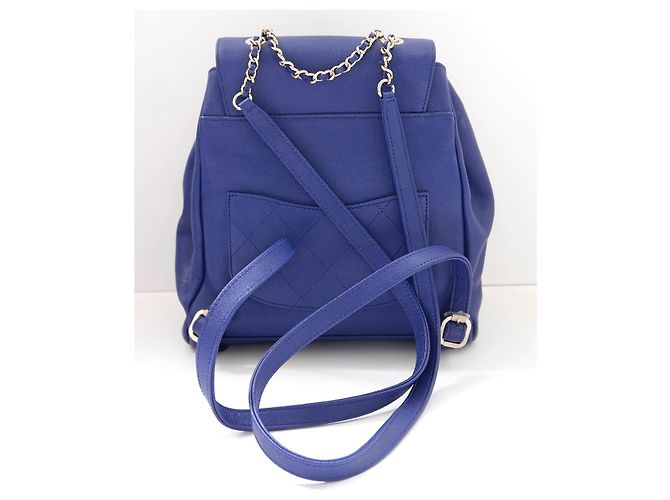Zaino Business Affinity di Chanel Blu - vista 5