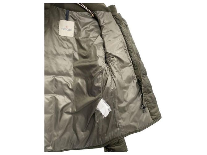 Moncler Green Down Jacket Men - view 2