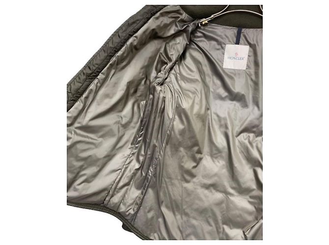 Moncler Green Down Jacket Men - view 3