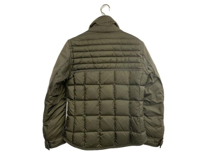 Moncler Green Down Jacket Men - view 6