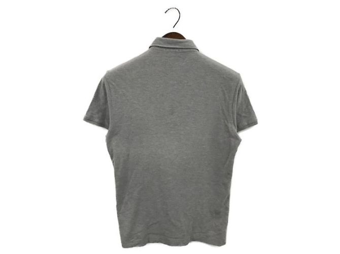Polo Moncler Grigia in Cotone Grigio - vista 2