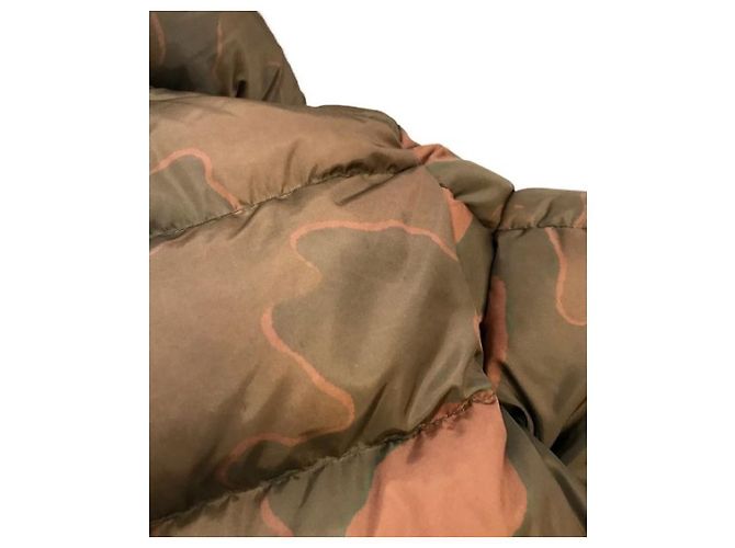 Moncler MAYA camouflage down jacket brown - view 10