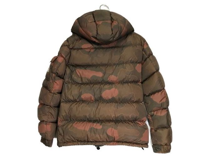 Moncler MAYA camouflage down jacket brown - view 2