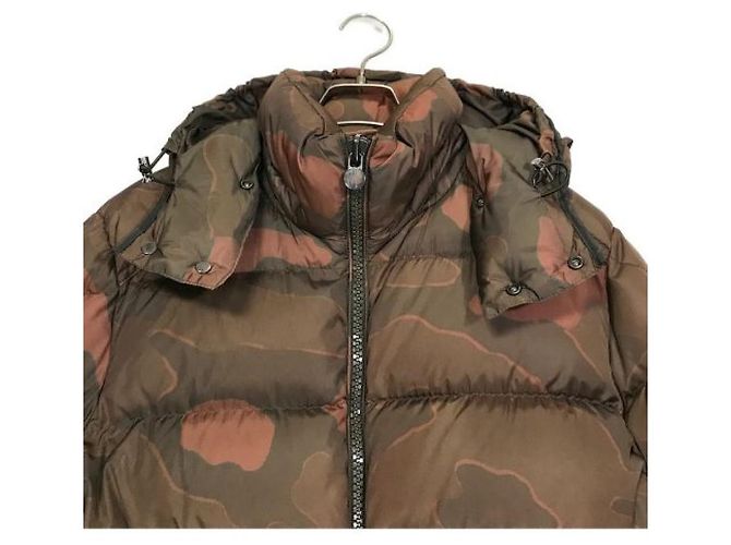 Moncler MAYA camouflage down jacket brown - view 3