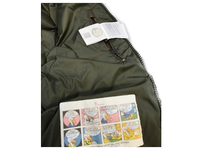 Moncler MAYA camouflage down jacket brown - view 5