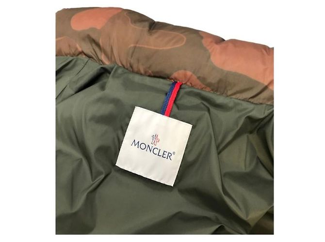 Moncler MAYA camouflage down jacket brown - view 6